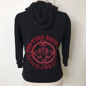 Juicy Couture 3/4 sleeve hoodie jacket